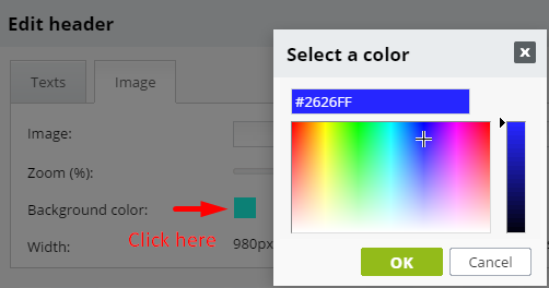 Select a color